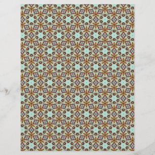 Origami Paper Tan Blue Customisable Hobby Art