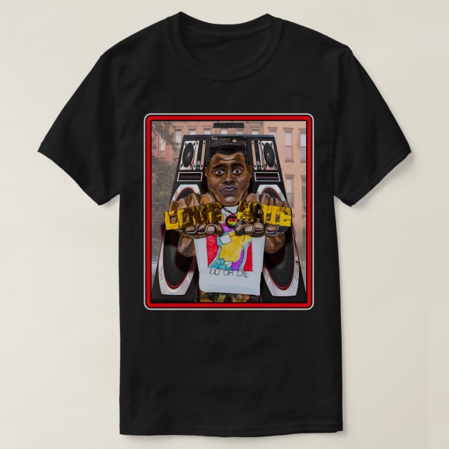 Origami Radio Raheem 1 T-Shirt (Design Front)