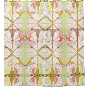 Origami Shower Curtain