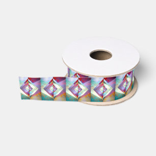 Origami Sky Ribbon Grosgrain Ribbon