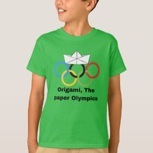 Origami, The paper Olympics T-Shirt