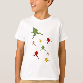 origami vibrant colours frog T-Shirt