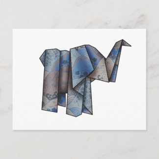 Origamiphant Postcard