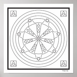 Origin of the BEING-Becoming and All Existence Poster