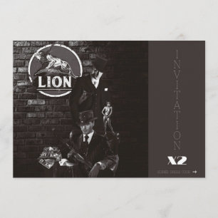 ORIGIN X2 DRESS CODE PROHIBITION INVITATION CARTON