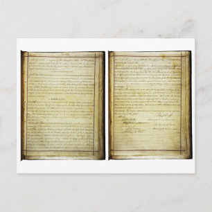 ORIGINAL 14th Amendment U.S. Constitution Postcard