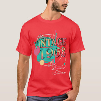 Original 1963 vintage born vintage birthday friend T-Shirt