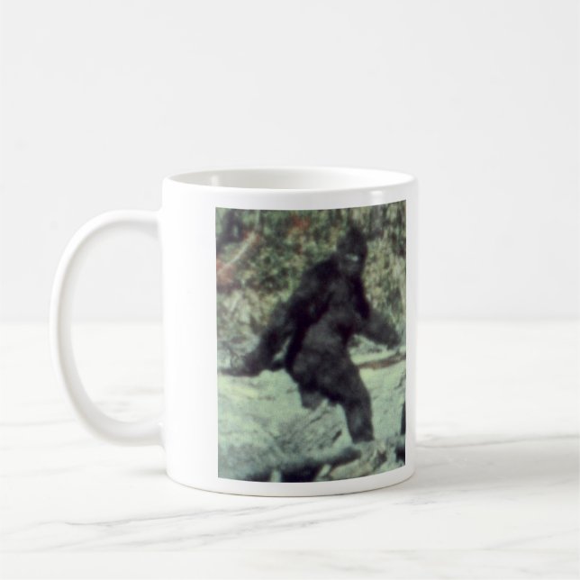 ORIGINAL 1967 BIGFOOT SASQUATCH PHOTO COFFEE MUG (Left)