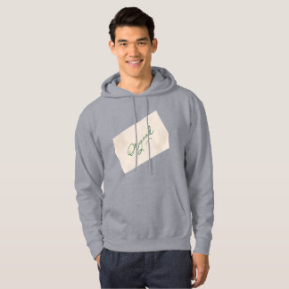 Original 1 Grey Men’s Pullover Hoodie