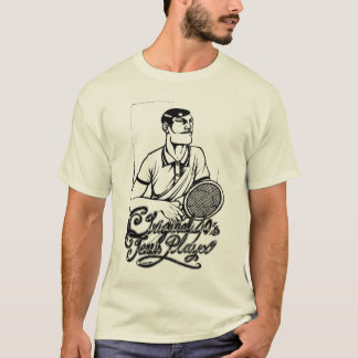 Original 40's tennis player tee