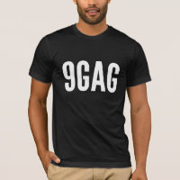 Original 9gag logo t-shirt - mirrored back