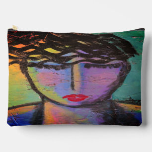 Original Abstract Art Accessory Pouch