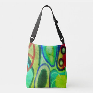 Original Abstract Art Crossbody Bag