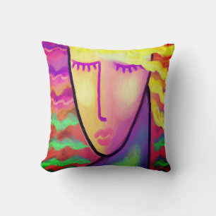 Original Abstract Art Cushion