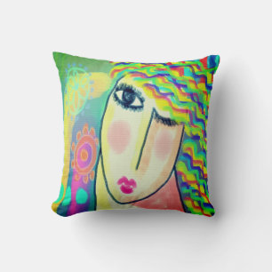 Original Abstract Art Cushion