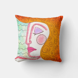 Original Abstract Art Cushion