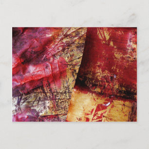 Original Abstract Art - Painting Abstract Postcard