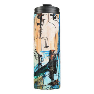 Original Abstract Art Thermal Tumbler