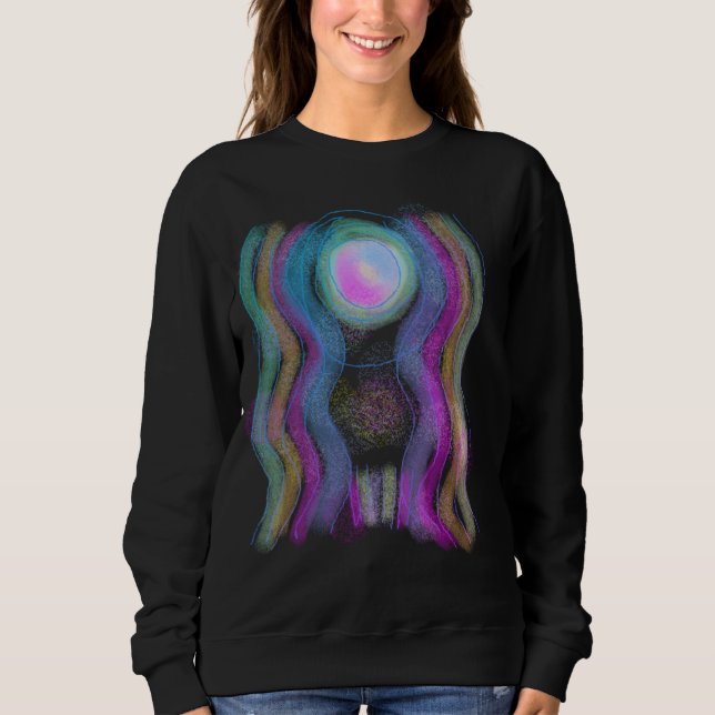 Original Abstract Art to Wear Sweatshirt (Front)