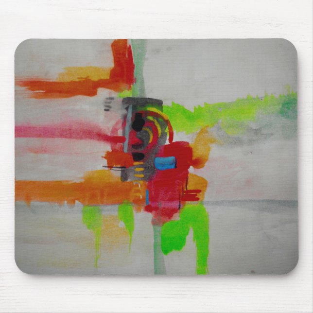 Original Abstract Artwork Mouse Pad (Front)
