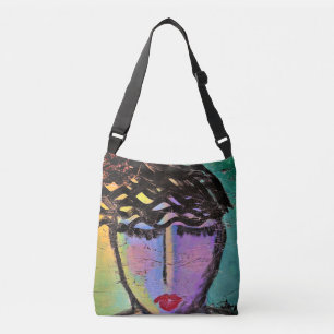 Original Abstract Painting Crossbody Bag