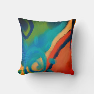 Original Abstract Painting Cushion