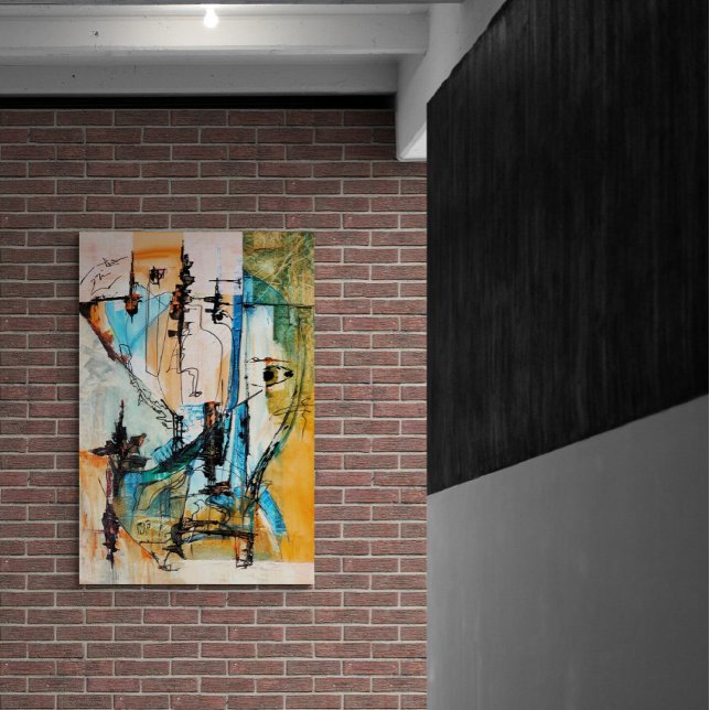 Original Acrylic Painting On Poster Paper (Matte) (Creator Uploaded)