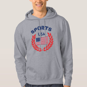 Original America Sports USA Flag Hoodie