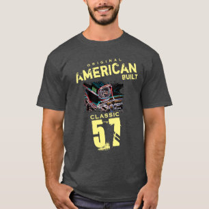 Original American Built Classic 57 Car Corner T-Shirt