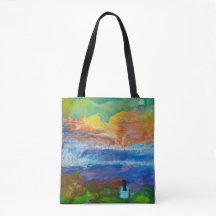 original art "Big wave morn"