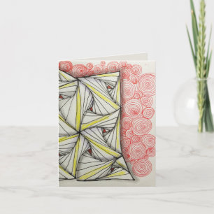 Original Art Card Standard envelopes included