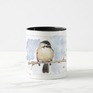 Original Art Chickadee Mug