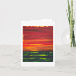 Original art greeting card