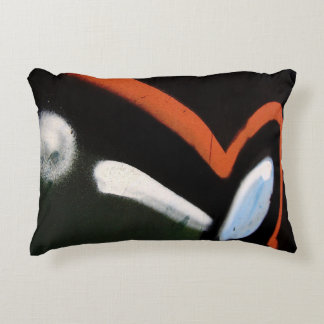 Original art: "macroffiti: dots and lines" decorative cushion
