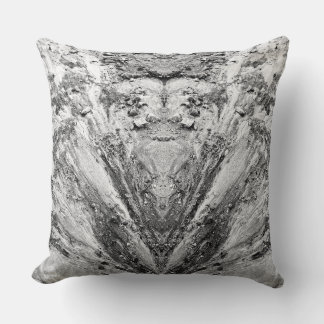Original art: "mirrored tracks" cushion