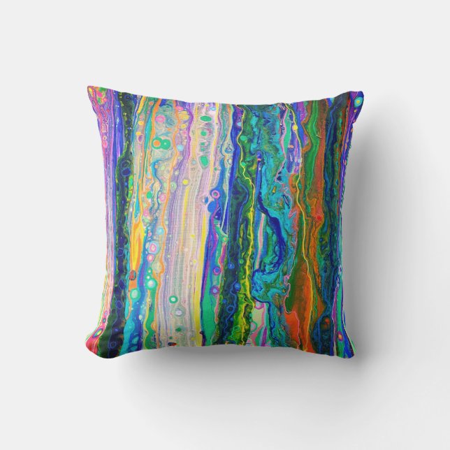 Original art outdoor pillow (Front)