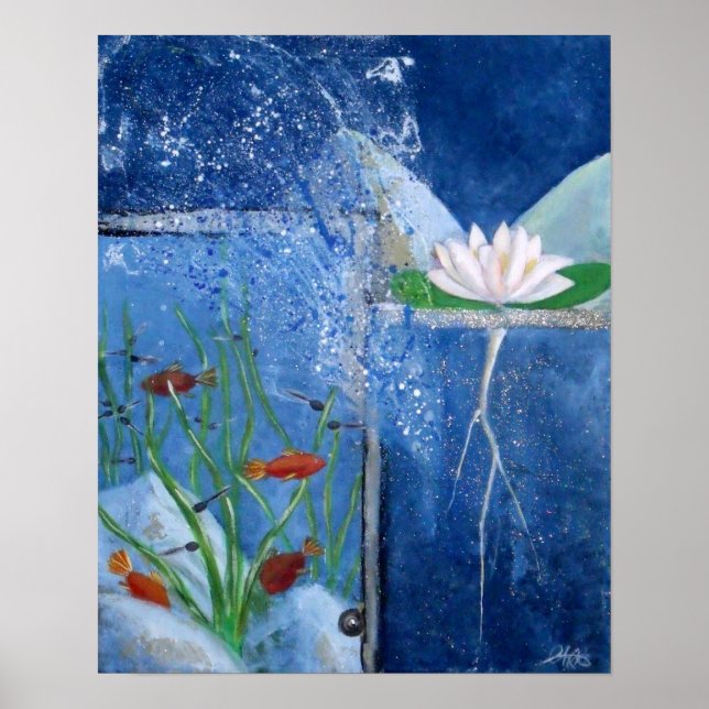 Original Art Print  - Pondlife (Front)