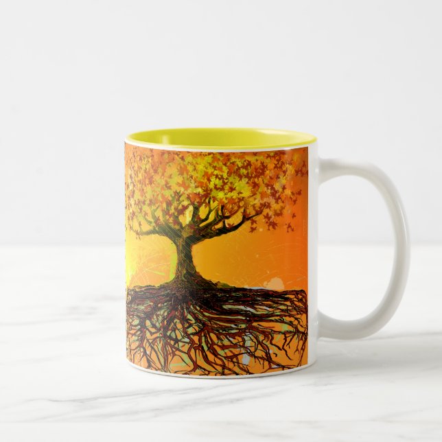 Original Art-Roots Run Deep Coffe Mug (Right)
