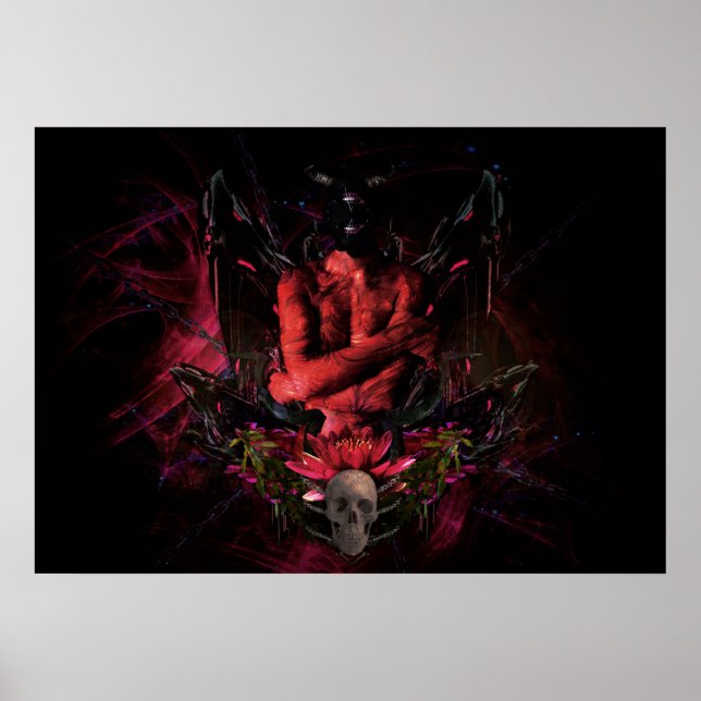 Original art work #4 "devil" poster (Front)