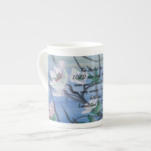 Original Art Work Lamentations 3:22-23 Bone China Mug