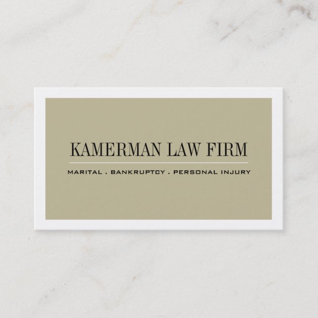 Original -  Attorney Business Cards (Front)