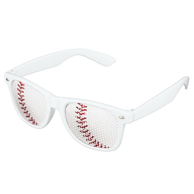 Original baseball ball retro sunglasses (Angled)