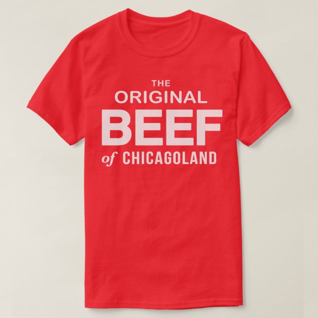 Original Beef of Chicagoland T-Shirt (Design Front)