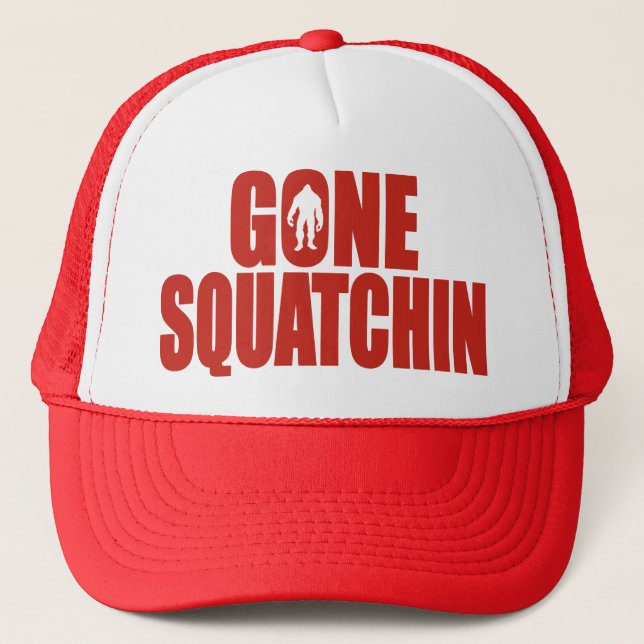 Original & Best-Selling Bobo's GONE SQUATCHIN Hat (Front)
