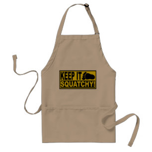 Original & Best-Selling Bobo's KEEP IT SQUATCHY! Standard Apron