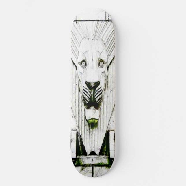 Original Big Bad Lion Custom Pro Slider Board Skateboard (Front)