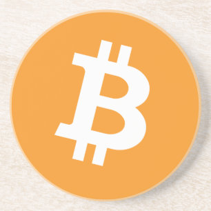 Original Bitcoin Bitcoins Coaster