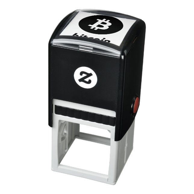 Original Bitcoin Logo Symbol Ink Stamp (Product)
