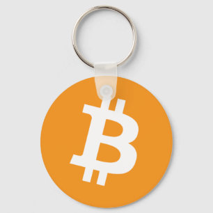 Original Bitcoin Logo Symbol Keychain