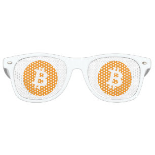 Original Bitcoin Logo Symbol Sunglasses